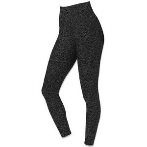 Aeropostale Black Glitter High-Waisted Leggings